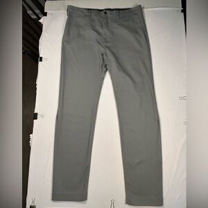 Polo Ralph Lauren Pants Mens 38T/36 Gray Performance Dress Trousers Lightweight